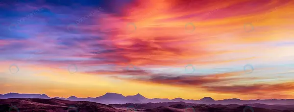 عکس از منظره غروب افتاب