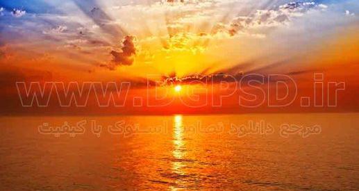 دانلود عکس منظره غروب