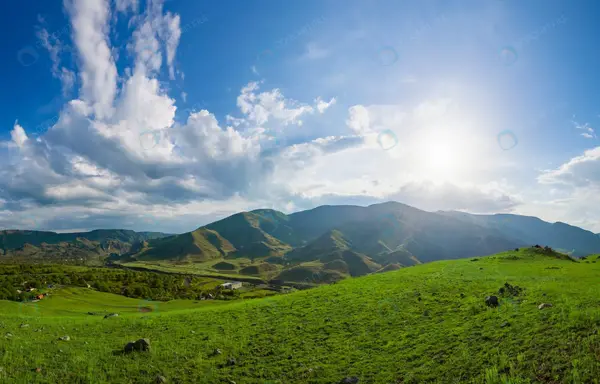 دانلود عکس منظره سرسبز
