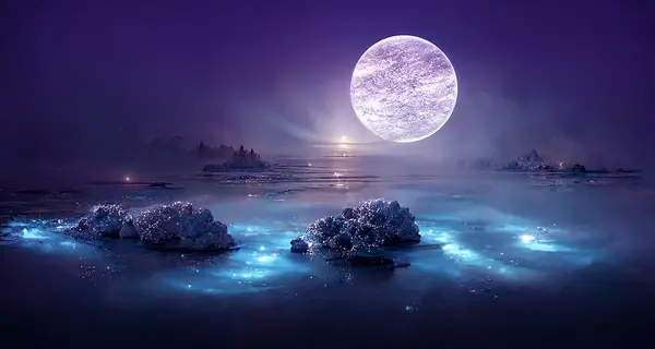 عکس پروفایل منظره شب