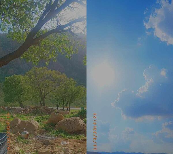 عکس از منظره عمودی