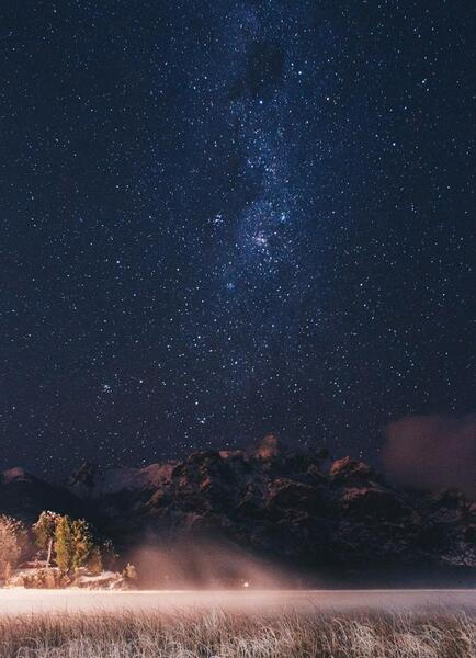 عکس از منظره شب