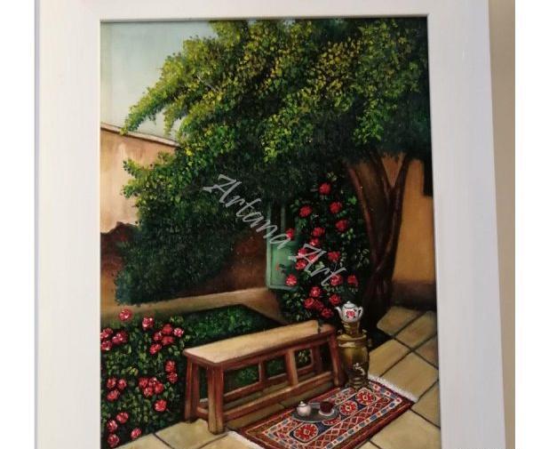 عکس منظره رنگ و روغن