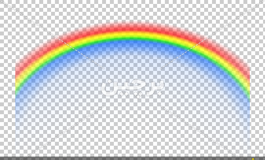 عکس منظره رنگین کمان