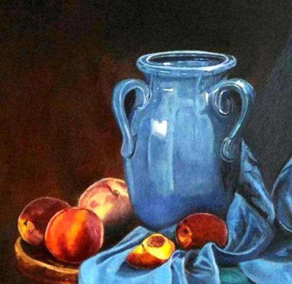 عکس نقاشی منظره با رنگ روغن