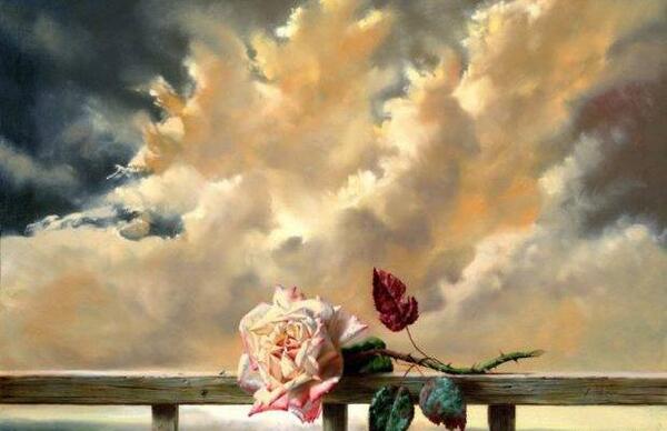 عکس نقاشی منظره با رنگ روغن