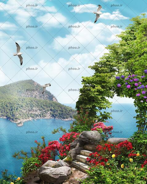 عکس منظره دریا با کیفیت