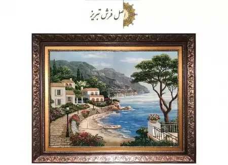 عکس تابلو فرش منظره جدید
