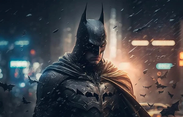 عکس بتمن کارتونی کودکانه