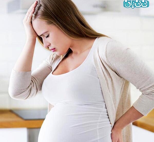 عکس لکه بینی قهوه ای در بارداری
