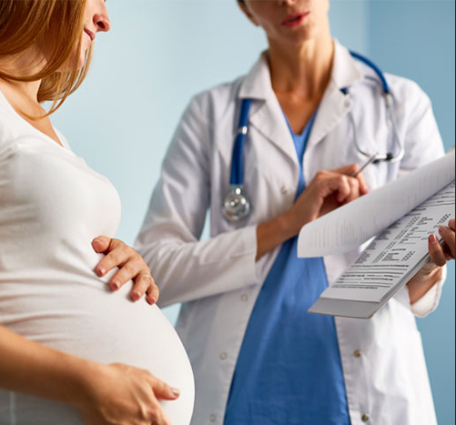 عکس تصویر لکه بینی در اوایل بارداری