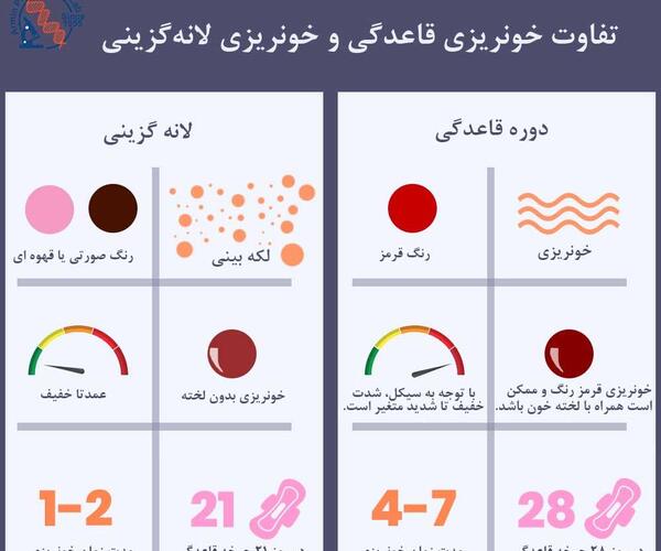 لانه گزيني عکس لکه بینی در بارداری نی نی سایت