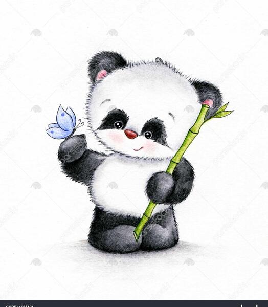 عکس پاندا کارتونی برای پروفایل