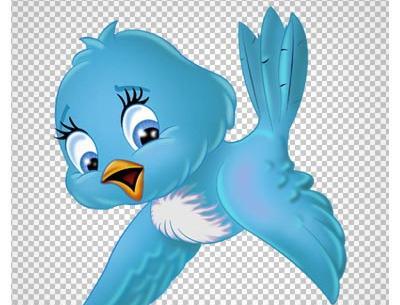عکس پرنده کارتونی فانتزی