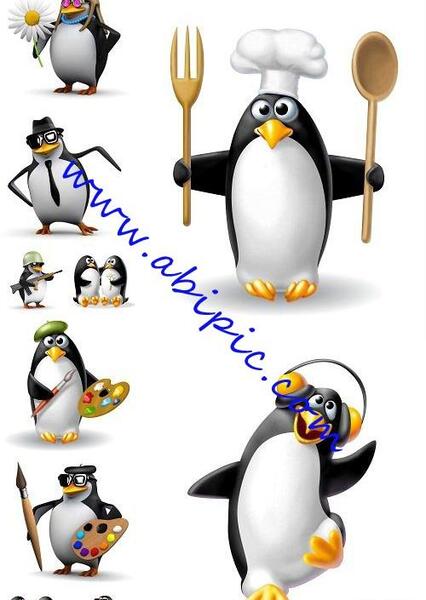 عکس پرنده کارتونی بامزه