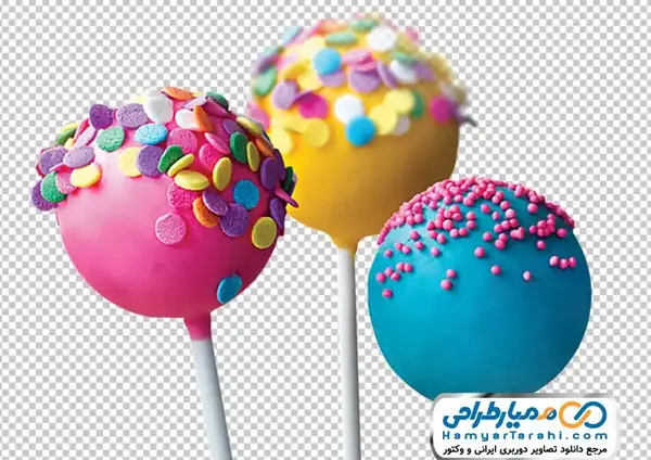 عکس کارتونی آبنبات چوبی