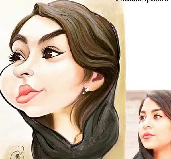 کشیدن عکس کارتونی چهره