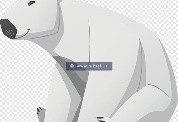 عکس کارتونی خرس قطبی