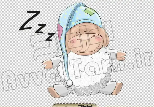 عکس کارتونی خوابالو