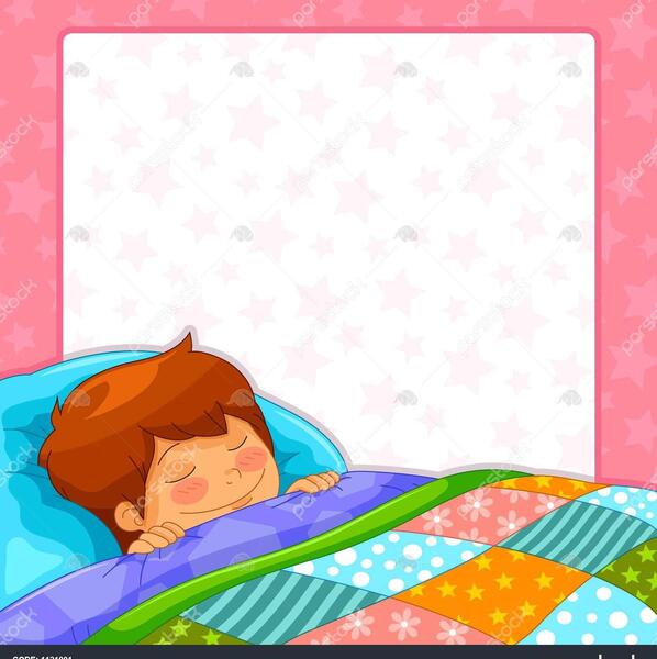 عکس کارتونی خواب و استراحت