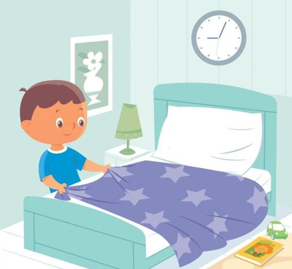 عکس کارتونی خواب و استراحت