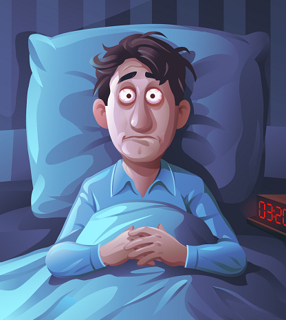 عکس کارتونی خواب کافی