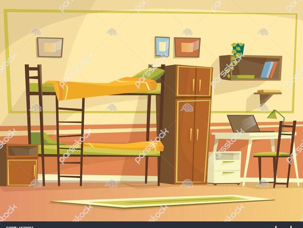 عکس کارتونی اتاق خواب