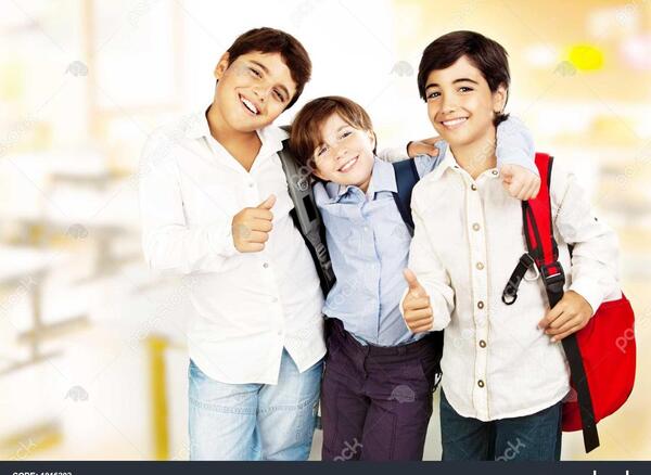 عکس کارتونی دوستانه پسرانه