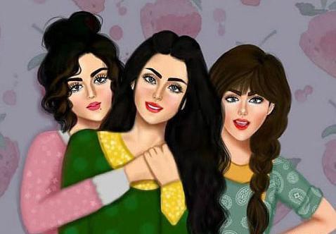 عکس پروفایل دوستانه کارتونی