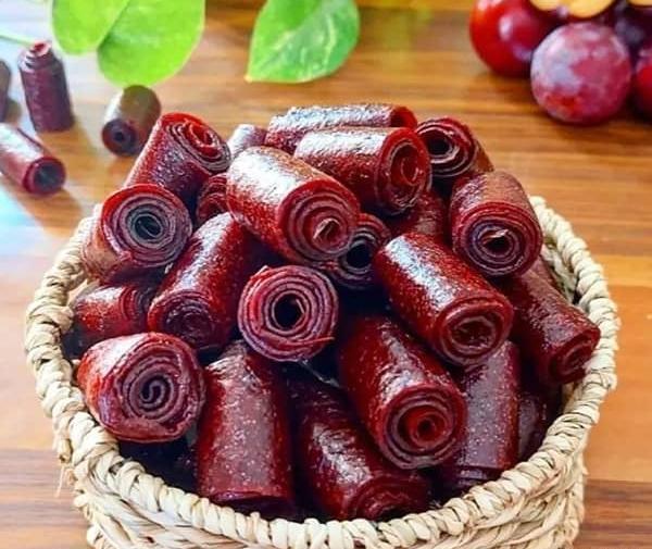 عکس از لواشک لقمه ای