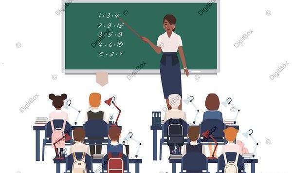 عکس کارتونی معلم ریاضی
