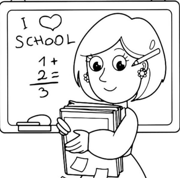 عکس کارتونی معلم ریاضی