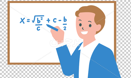 عکس کارتونی معلم ریاضی