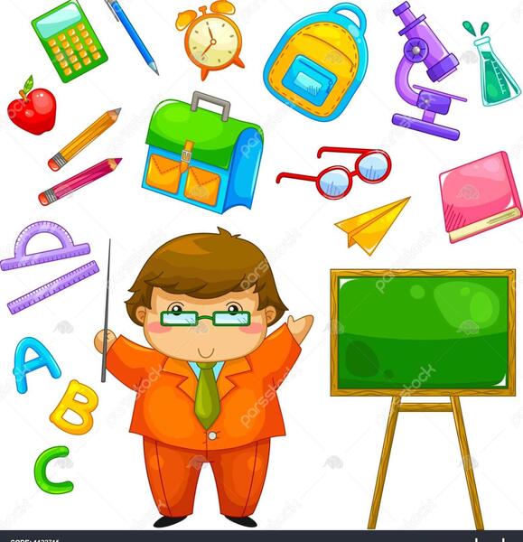عکس کارتونی معلم ریاضی