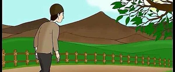 عکس کارتونی روستایی