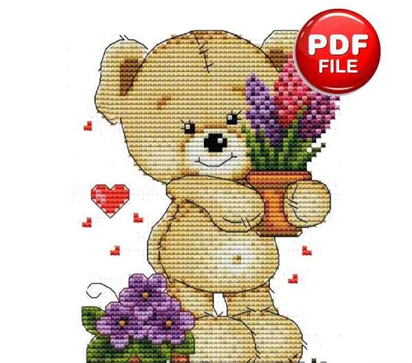 عکس خرس کارتونی زرد