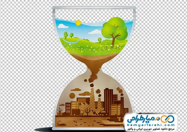 عکس کارتونی ساعت شنی