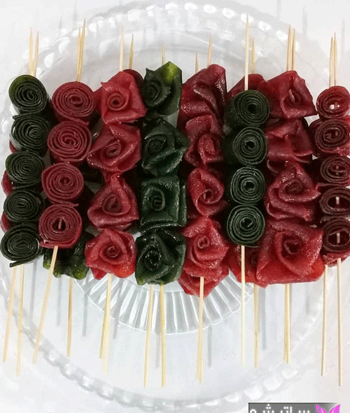 عکس لواشک های چوبی