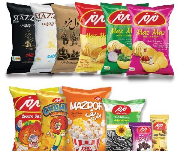 عکس چیپس پفک لواشک