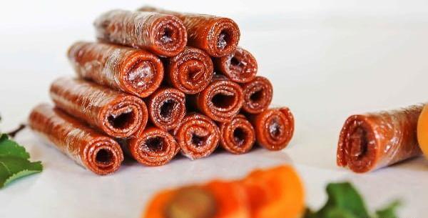 عکس لواشک زرد الو