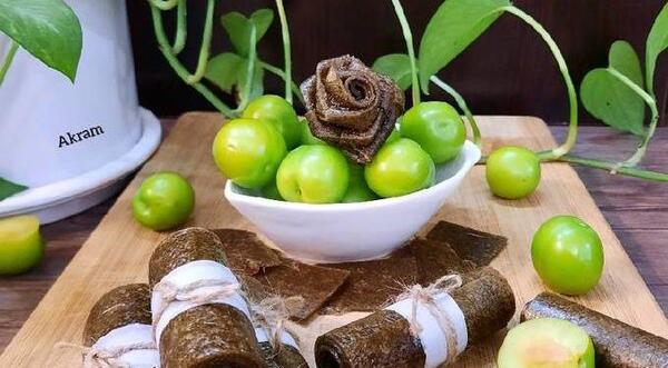 عکس لواشک آلو خانگی