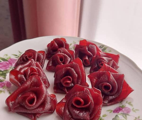 عکس لواشک آلو خانگی