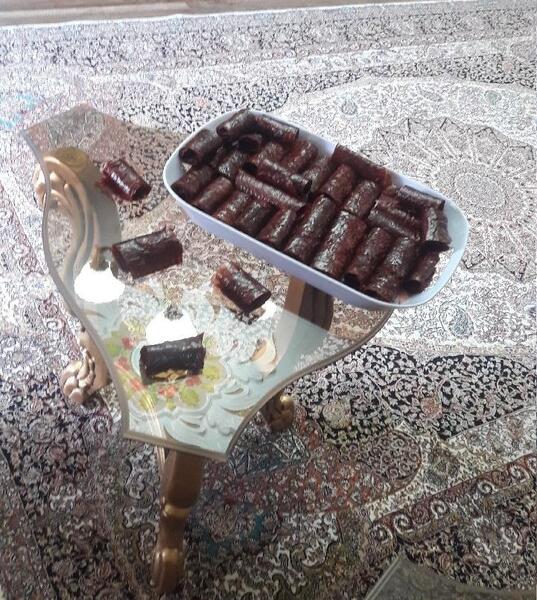 عکس لواشک آلو خانگی