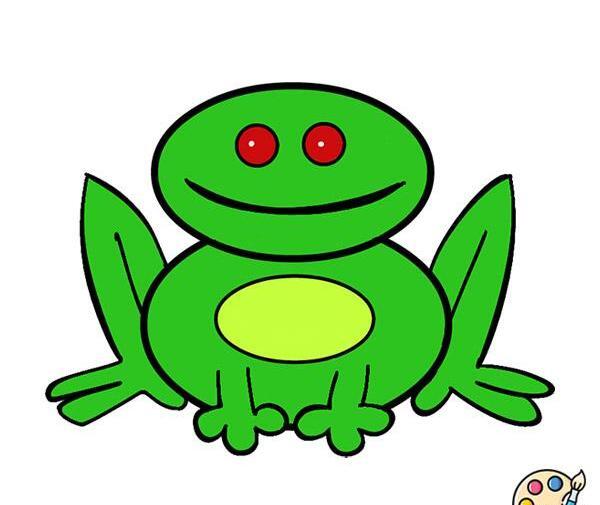عکس کارتونی از قورباغه