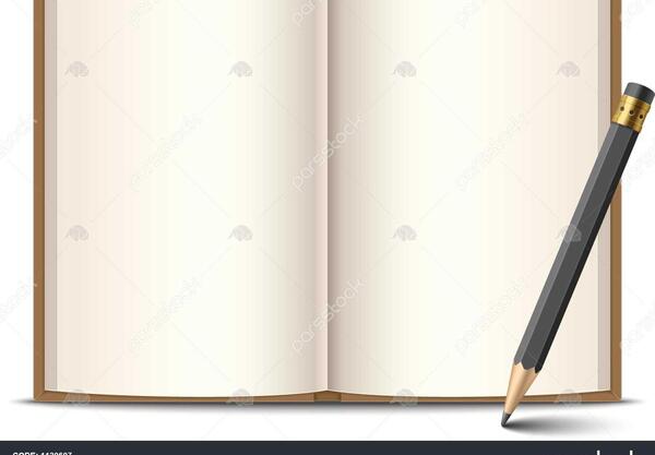عکس کارتونی کتاب باز