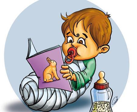 عکس کارتونی کتابخانه