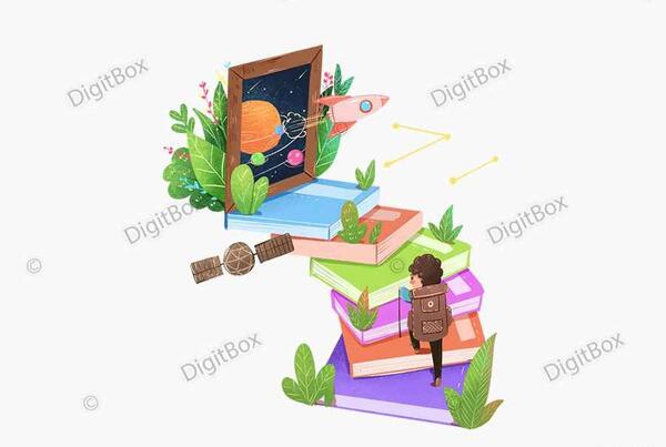عکس کارتونی کتاب فارسی