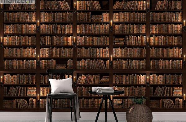 عکس کتابخانه کارتونی
