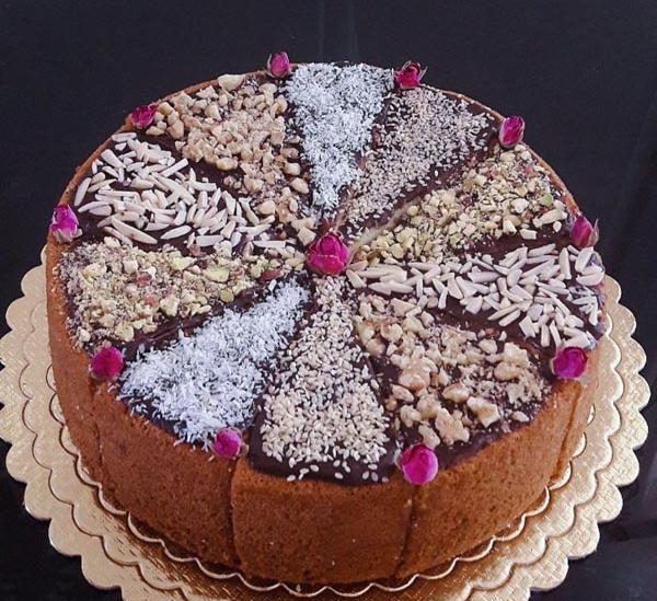 عکس کیک اسفنجی خانگی