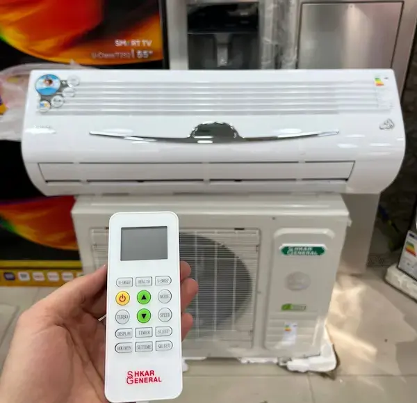 عکس کولر گازی جنرال طرح لبخند